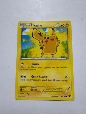 Pikachu Common XY Base Set 42/146 NM