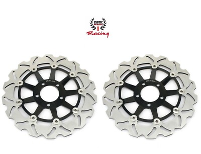 2  Front Brake Rotors for Kawasaki ZX-6R NINJA 600 1998-2001 ZX-9R 1998-1999