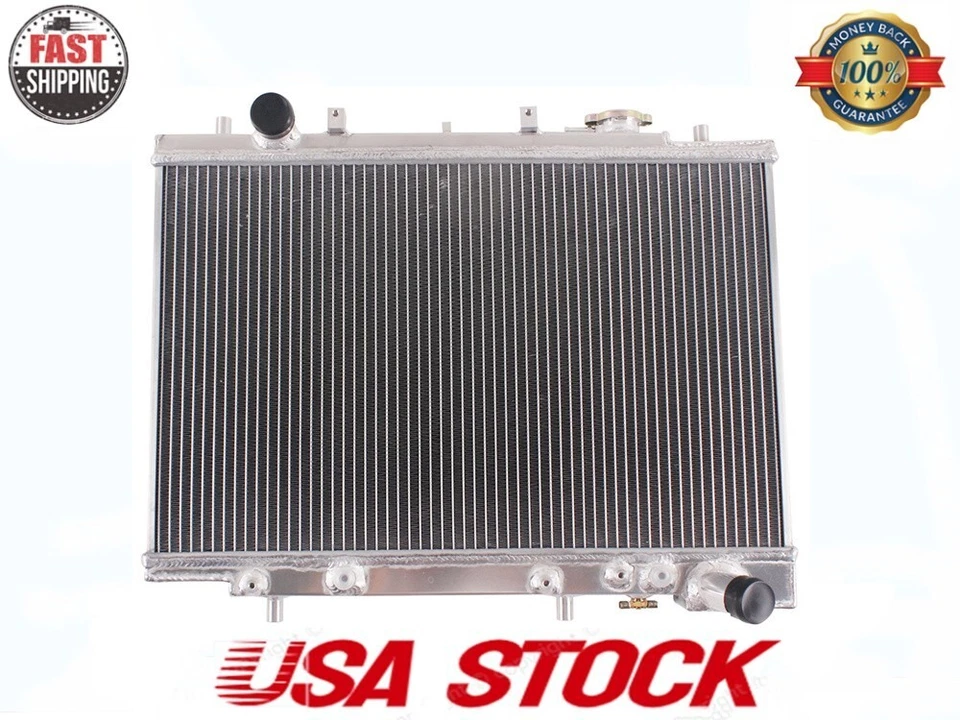 AT Aluminum 3ROW Radiator Fits 1991-1994 1992 1993 Mercury Capri 1.6L l4 GAS - Image 2 of 4
