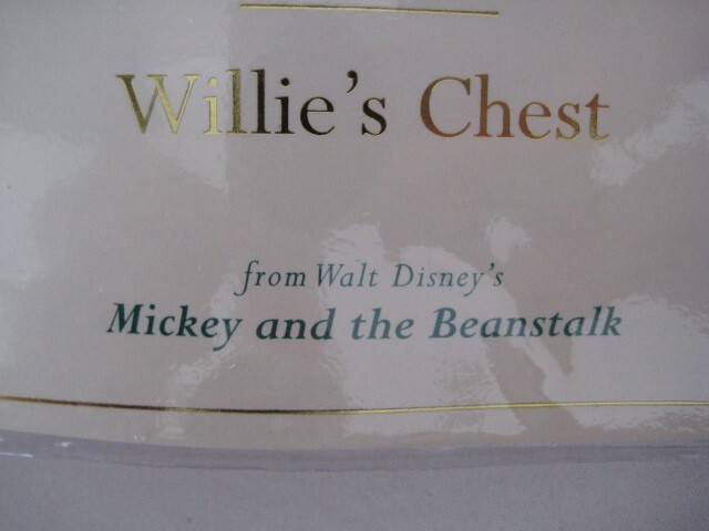 WDCC WILLIES CHEST BOX KEY SPOOL MICKEY AND THE BEANSTALK ACCESSORY TREASURE