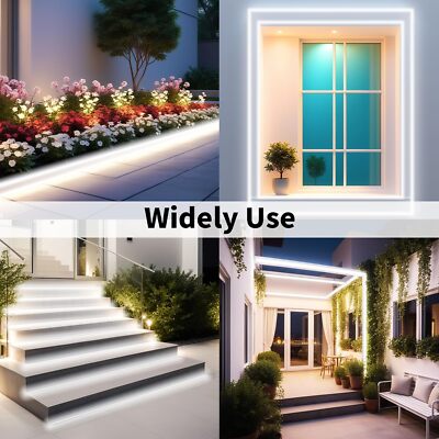 164ft Neon LED Strip Lights 12V Waterproof Flex Silicone