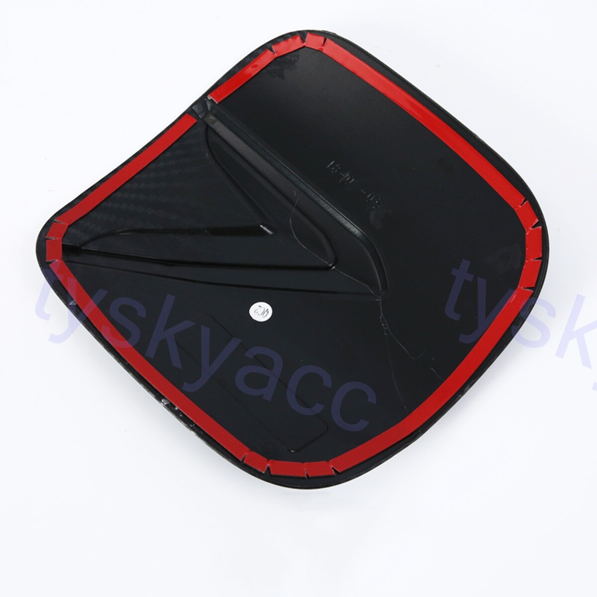 Fuel Gas Tanks Cap Carbon Fiber Cover Trim For Mitsubishi Eclipse Cross