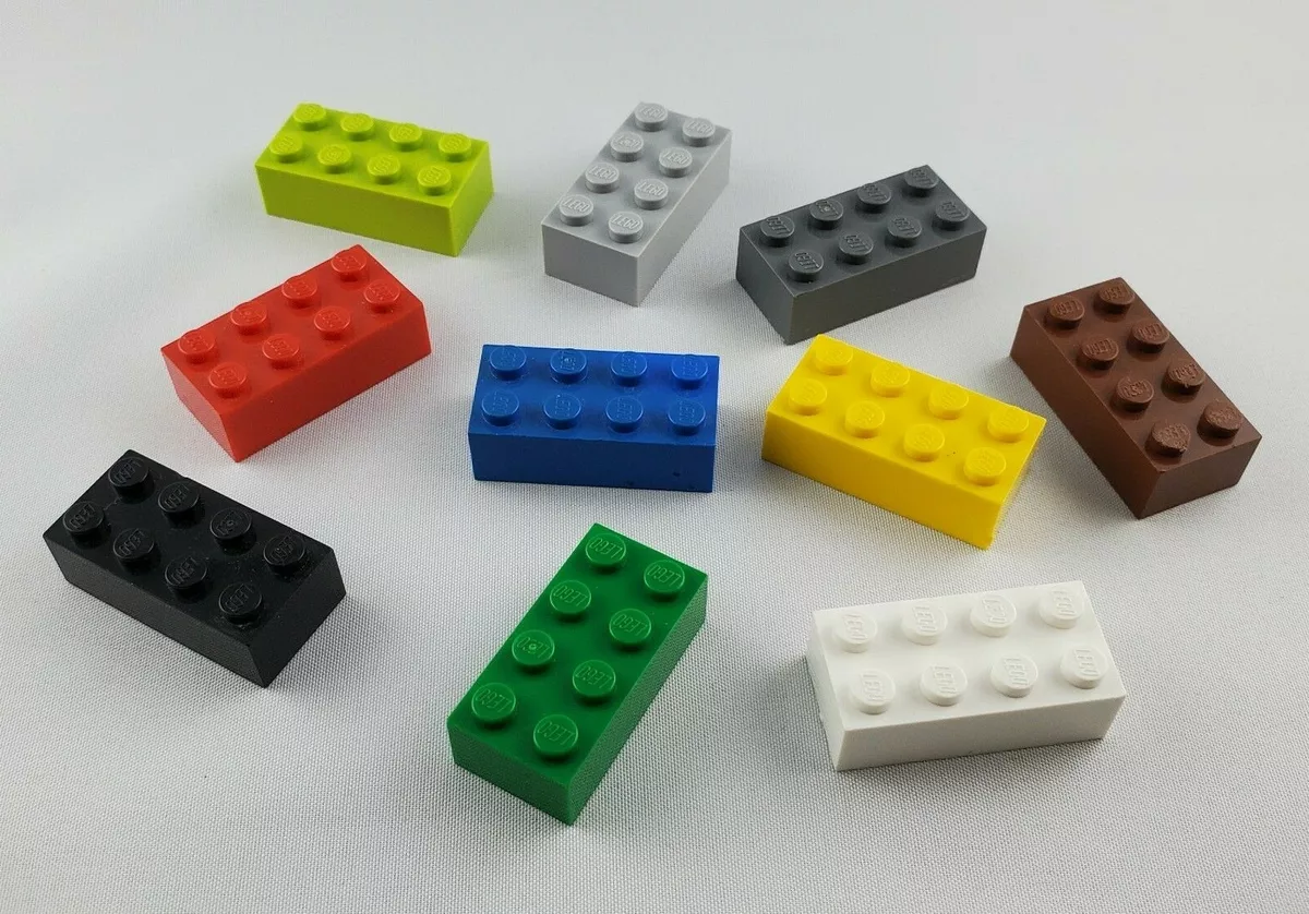 LEGO Brick 2 x 4 2x4 3001 10 pieces Choose Color