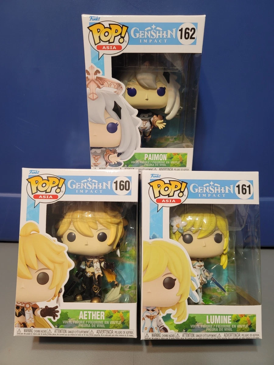 Genshin Impact funko pop Set 160, 161, 162