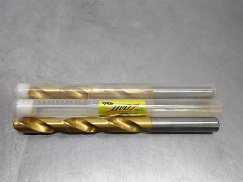 2 NEW! YG 17/32" HSS Drill 7-3/16" OAL 20060616-7