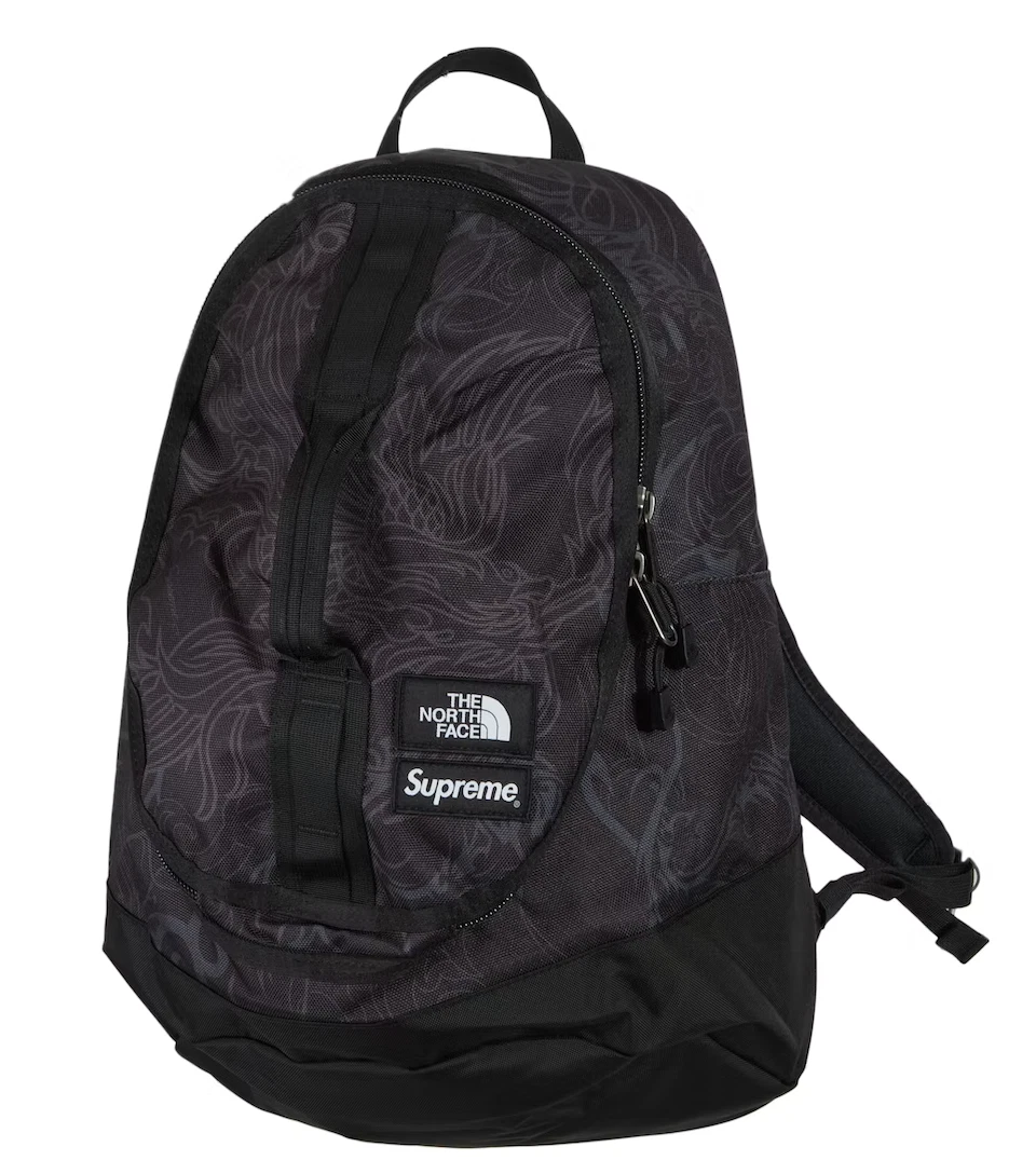 Supreme x The North Face Steep Tech Backpack FW22 Black Dragon Brand New