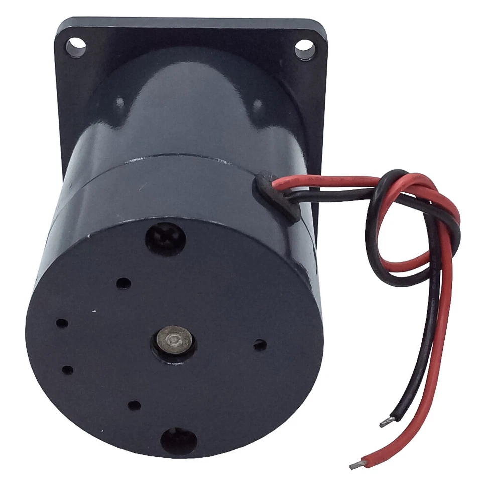 High Torque DC 12V 24V Motor Double Bearing Shaft 8mm 2000-5000RPM Engine - Image 3 of 4