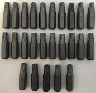 Bosch 411140 T40 1¼'' Torx Insert Bits (25pcs) USA