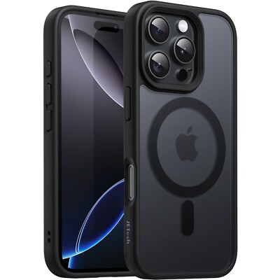 JETech Magnetic Case for iPhone 16 Pro Max 6.9-Inch Compatible with MagSafe