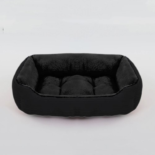 Bed for Dog Cat Pet Square Plush Kennel Sofa Bed Cushion Pet Calming Bed House - Picture 31 of 37