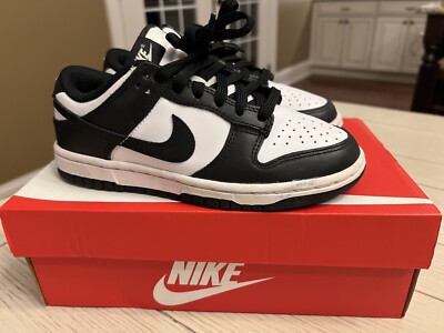 Nike Panda Dunks Size 5 (M) Womens Nike Dunk Low Panda Size 5 - 12 — DD1503 101 — 100  main image 3