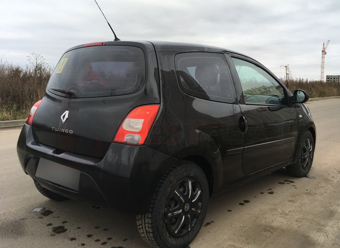 HEKO wind deflectors front set 2piece RENAULT TWINGO mk2 3doors