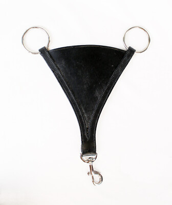 Attachement Martingale De Course Zilles – Noir, 18 Pouces, Complet, Neuf Pour Cheval