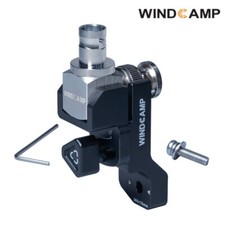 WINDCAMP RC2 Aluminum Antenna Mount for ICOM IC-705 w/ BNC Adapter Custom Black