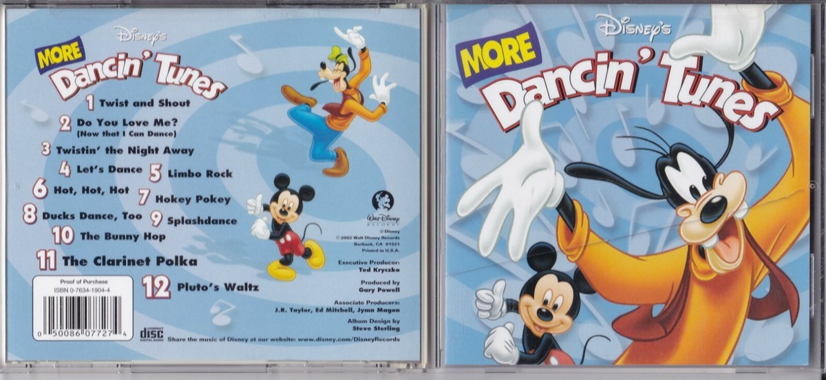 More Dancin' Tunes by Disney (CD, 2002, Walt Disney Records) | eBay