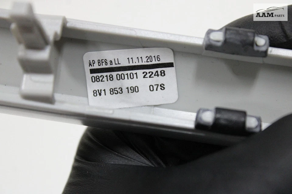 2017-2020 AUDI A3 QUATTRO DASHBOARD DASH RIGHT PASSENGER OUTER MOLDING TRIM OEM - Image 4 of 4