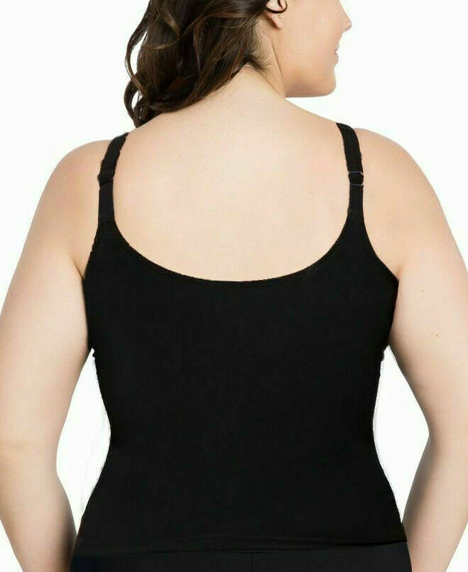 Profile by Gottex 24W Casablanca Black & White Print Tankini Swimsuit TOP NWT - Image 3 of 4