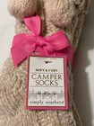 Simply Southern Soft & Cozy Camper Socks pink Pom Poms New With Tags Soft — photo 2