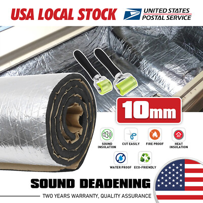 12M² Sound Deadener Noise Proof Deadening Mat Car Heat Shield Insulation Mat