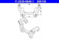 ATE 11.0230-0840.1 Halter, Bremssattel Hinterachse FÜR Jaguar