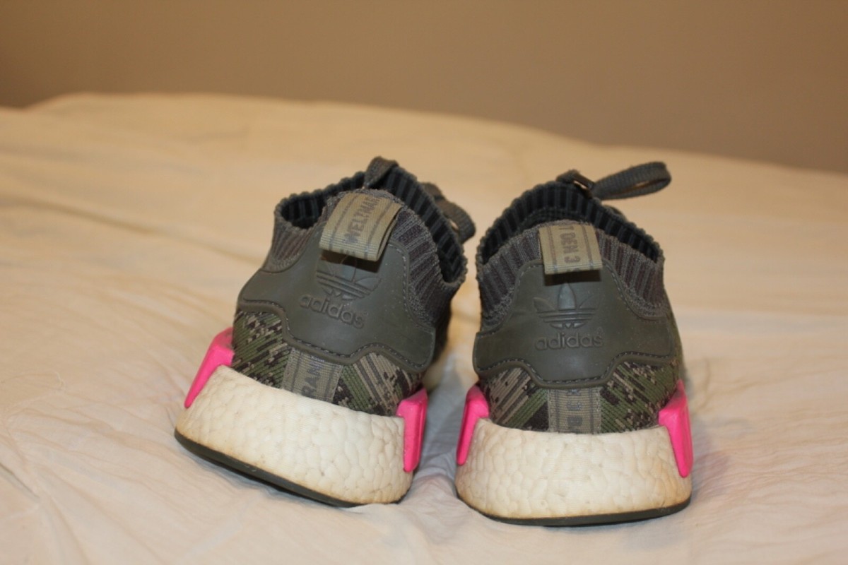 BZ0222 Adidas NMD R1 PK Camo Men display picture 3