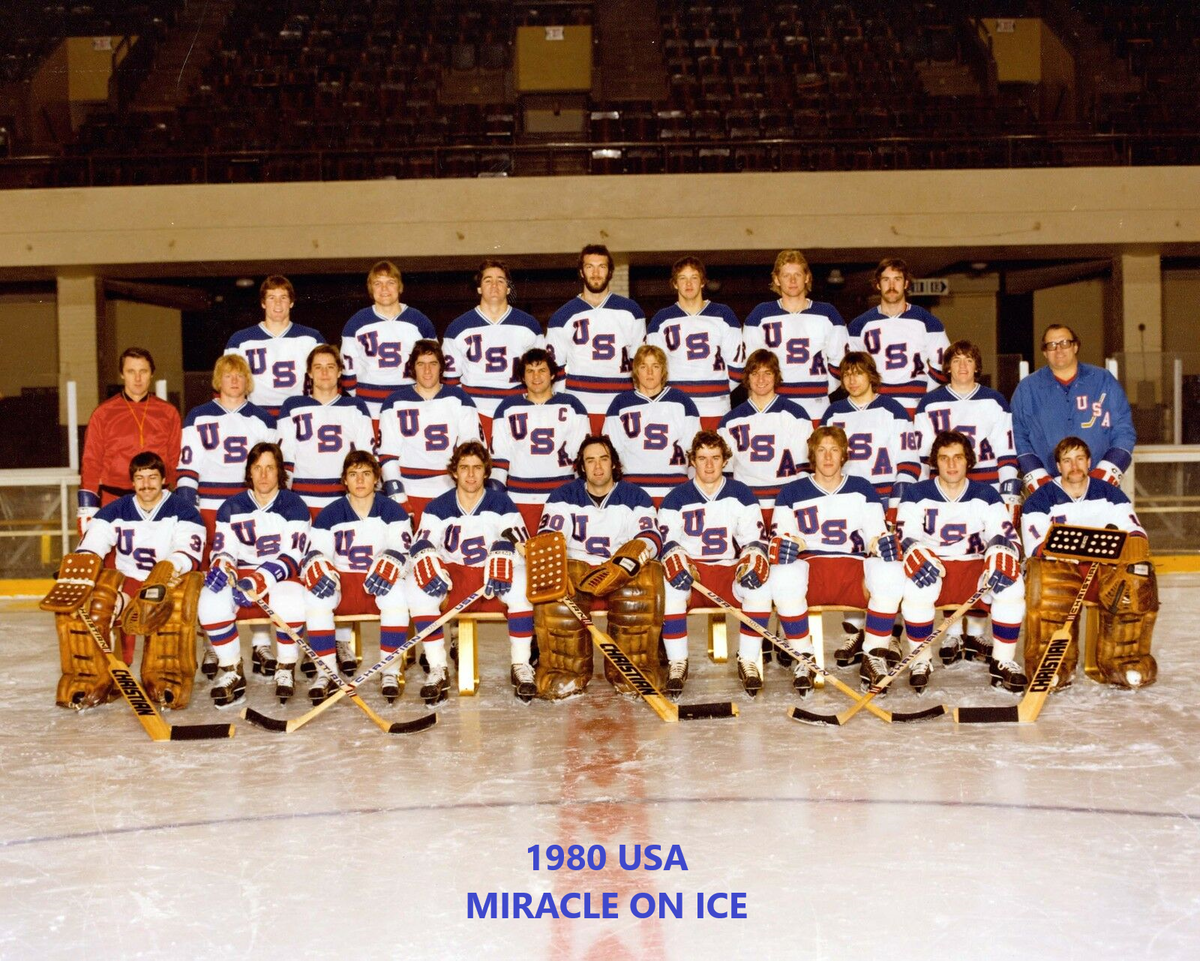 1980 USA Miracle On Ice Hockey Olympic Gold Medal 8x10 Picture Celebrity Print