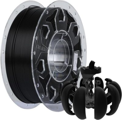 Creality PLA 3D Printer Filament, PLA Filament 1.75mm, 1kg (2.2lbs) Spool Black