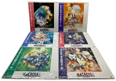 Super Dimensional Fortress Macross II 2 Lovers Again LD Laser Disc