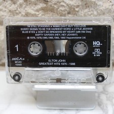Elton John Greatest Hits 1976-1986 Cassette Tape ONLY