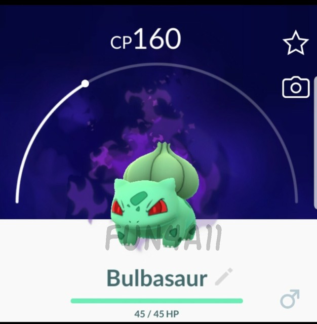 Purified Bulbasaur Pokemon Go Trade rare eBay