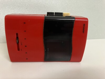 90er Jahre Sharp Walkman Stereo Kassettenspieler Radio Vintage Funktion geprüft