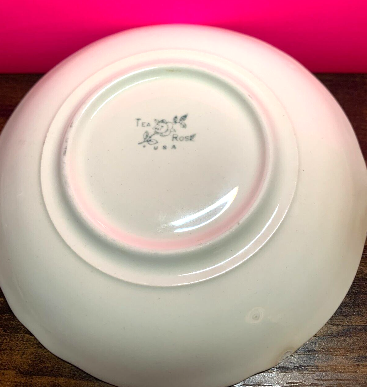 Vintage Floral China tea rose bread butter plate USA 6.25 inch eBay