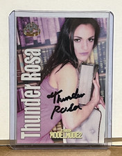 Thunder Rosa Signed 2015 Stardom Collection Autograph Model Mode 2 #81 SP AEW 🥀
