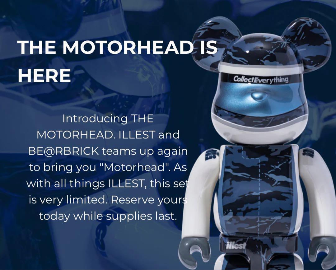 Overseas limited Bearbrick illest Bearbrick Motorhead Overseas limited Bearbrick illest Bearbrick Motorhead