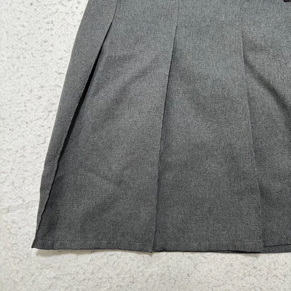 Pantalones Cortos de Compresión French Toast Girls 20.5 Plus Uniforme Plisado Falda Gris Foto 4 de 4