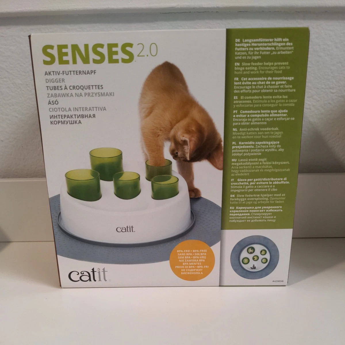 Hagen Catit Senses 2.0 Digger Interactive Cat Feeder