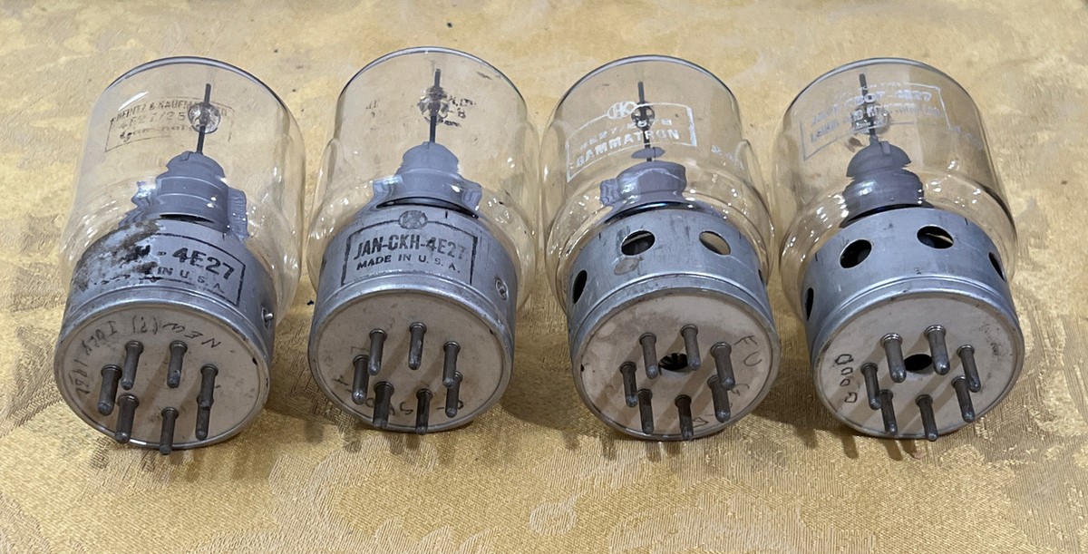 HEINTZ and KAUFMAN GAMMATRON 46 真空管 Heintz and Kaufman And Gammatron 257B / JAN-4E27 VACUUM TUBE