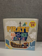 All-In-One 357 Pc Pirate Party Decorations Serves 24