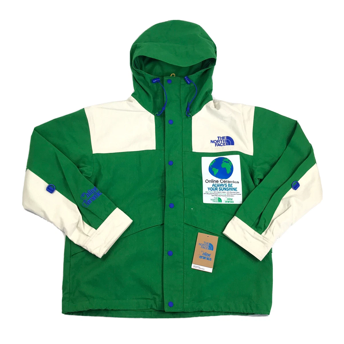THE NORTH FACE x ONLINE CERAMICS 86 MOUNTAIN OVERSIZED JACKET SIZE