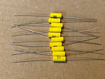 Polyester Condensator 100nF 630V - Axiaal - Per 1 Stuks - Foto 8