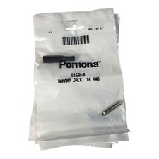 Lot Of 6 Pomona Banana Jack Connector 14AWG 5168-0 NEW