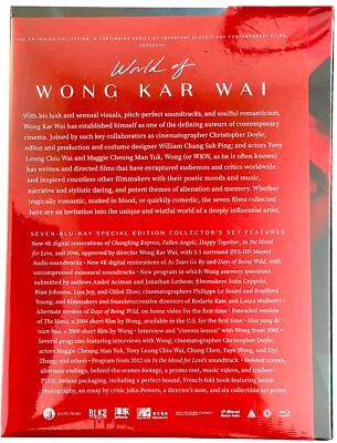 New - The World Of Wong Kar Wai - CRITERION - 4K Blu-ray 7-Disc