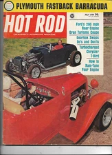 HOT ROD MAGAZINE----JULY 1964