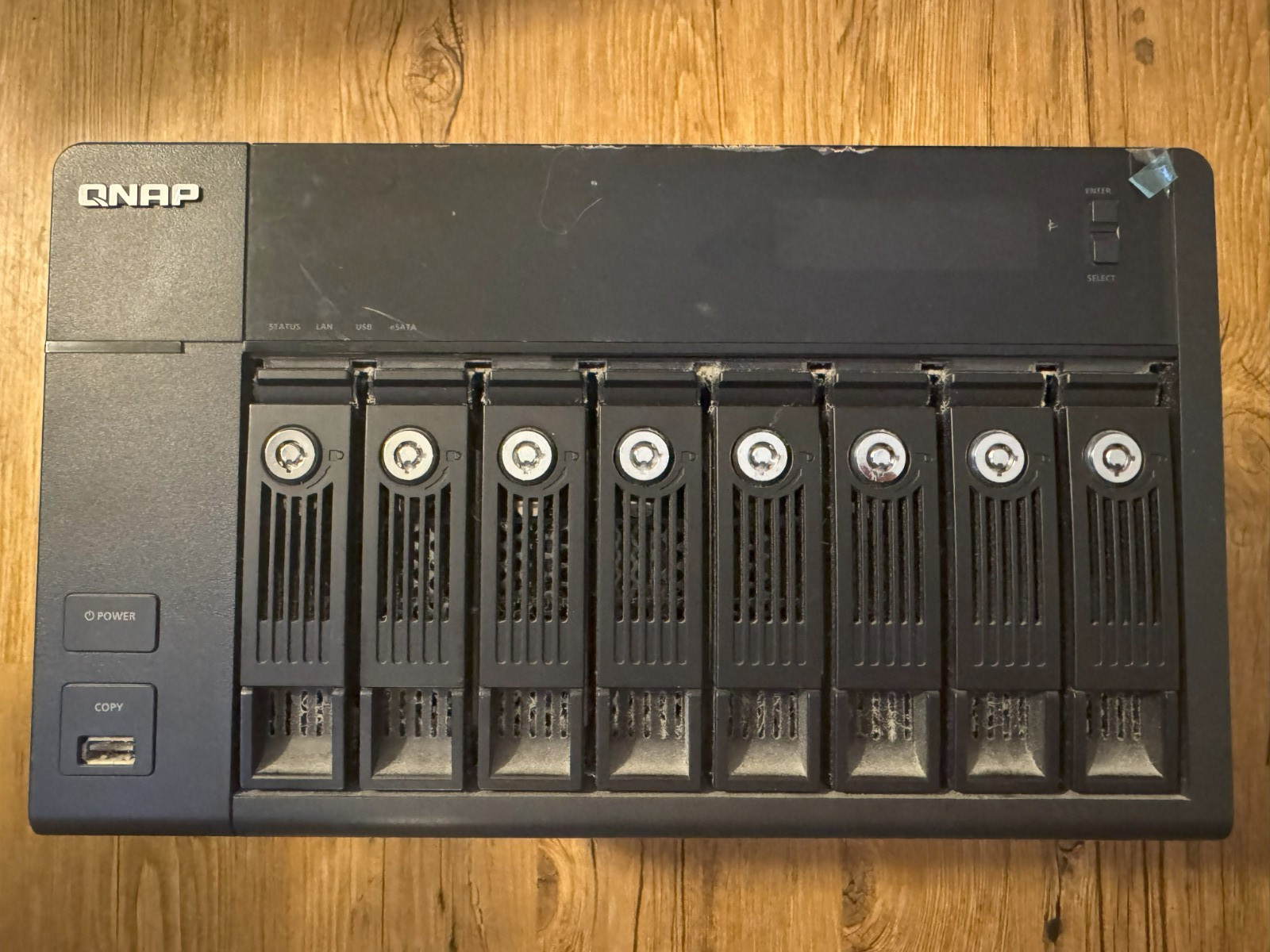 QNAP TS-869 Pro 8-Bay NAS Storage Array w/ 8 x WD RED 8TB Hard Drives (64TB)