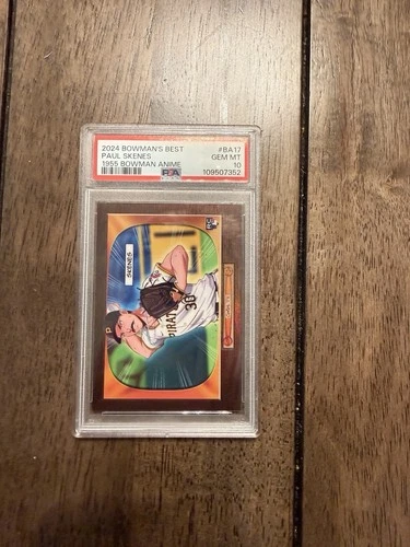 2024 Bowman's Best - 1955 Bowman Anime Paul Skenes #BA-17 (RC) PSA 10