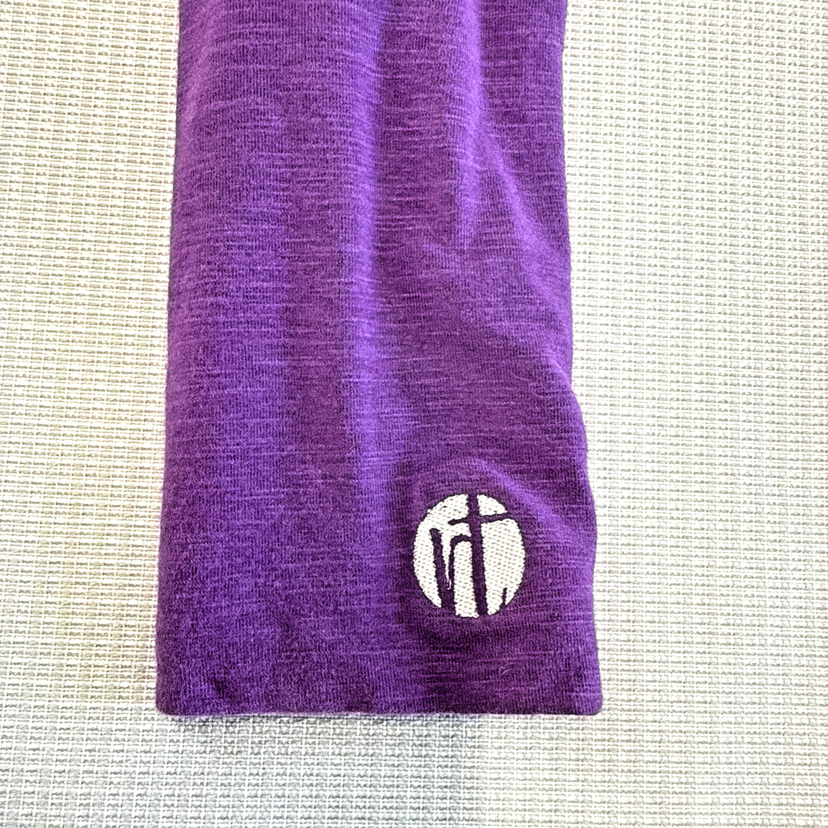 Raw Threads Purple Womens Mermaid Hooded Long Sleeve Running Shirt - M View 5