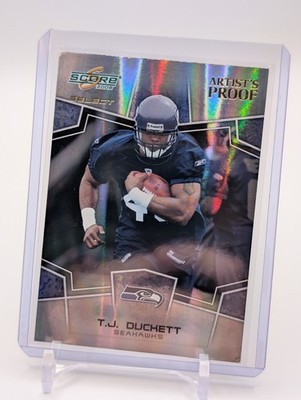 TJ DUCKETT 2008 Score Artists Proof Select /32