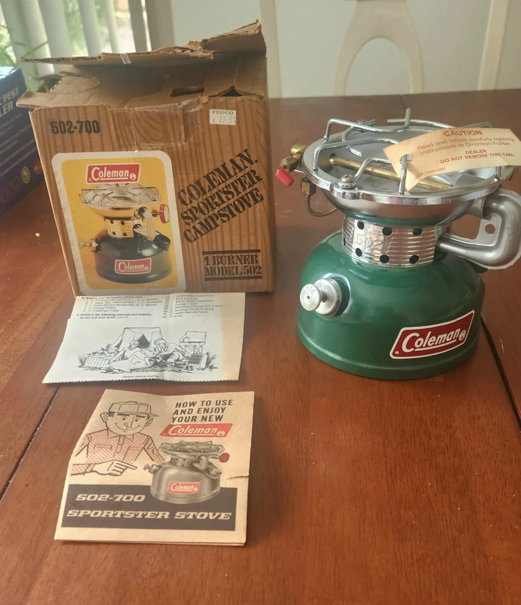 Coleman Sportster Stove for sale | eBay