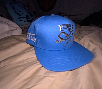 Supreme Mobb Deep Dragon 5-Panel SnapBack Hat Light Blue BRAND NEW