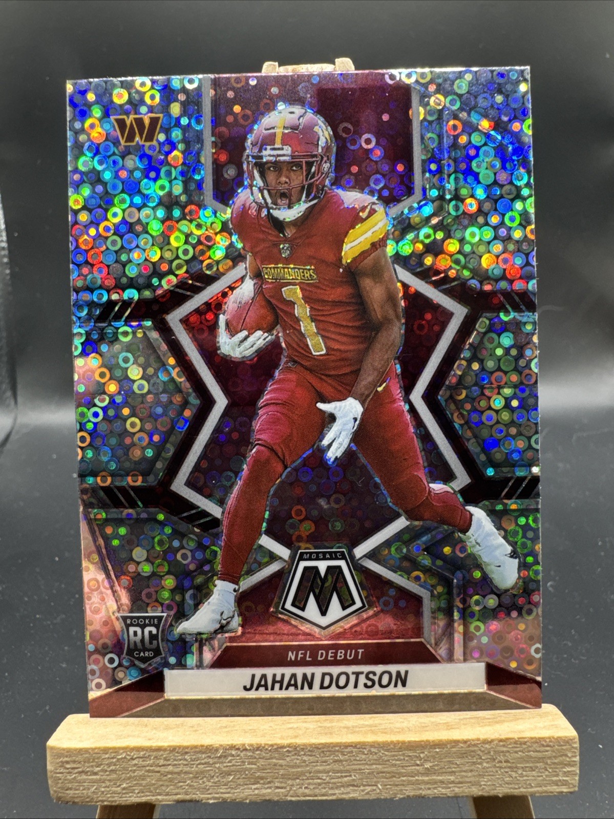Jahan Dotson 2022 Panini Mosaic NFL DEBUT ROOKIE RC #280 🔥